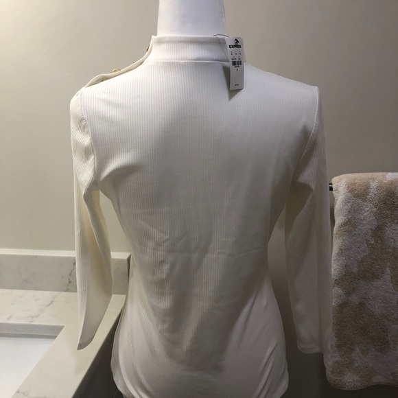 Express Mock Neck Top - Picture 6 of 7